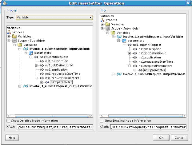 Using Insert-After to clone parameters