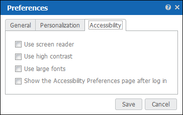 Oracle WebCenter Content Preferences