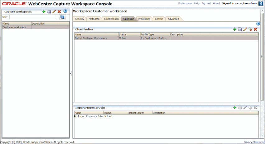 install oracle workspace manager 11g