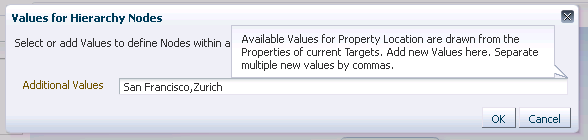 add value dialog