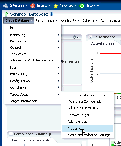 target properties page