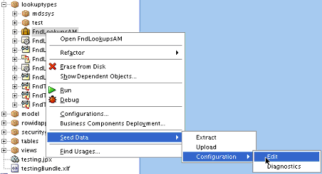 Starting Seed Data configuration