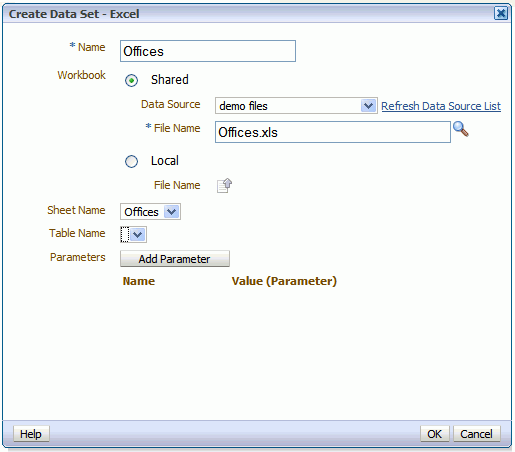 Selecting the sheet name