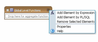 Global Level Functions object