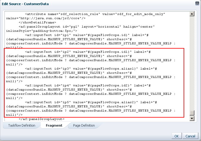 Source Code of Input Text Components