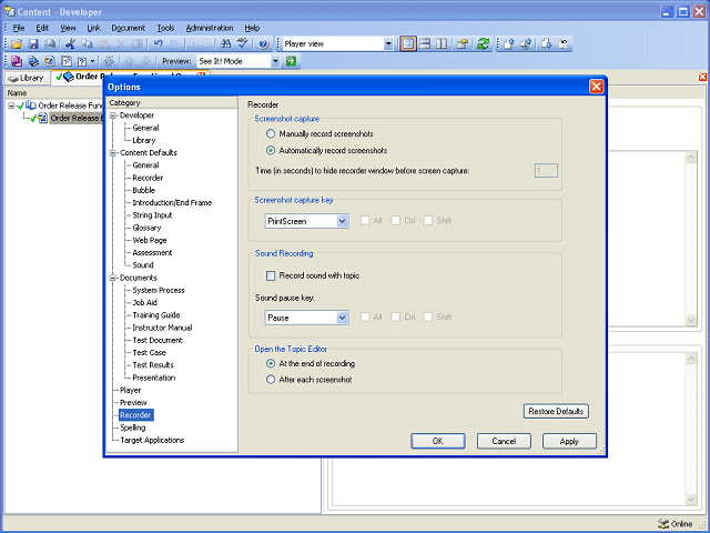 Screen image of this step