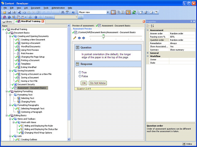 Screen image of this step