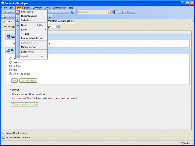 Screen image of this step