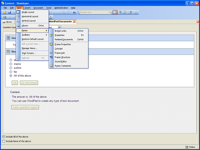Screen image of this step