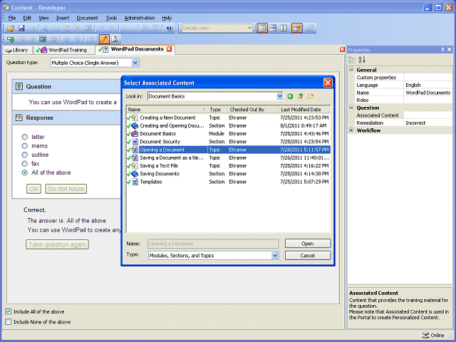 Screen image of this step