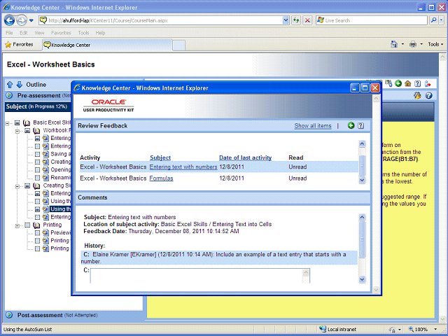 Screen image of this step
