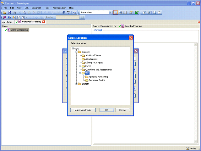 Screen image of this step