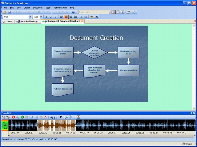 Screen image of this step