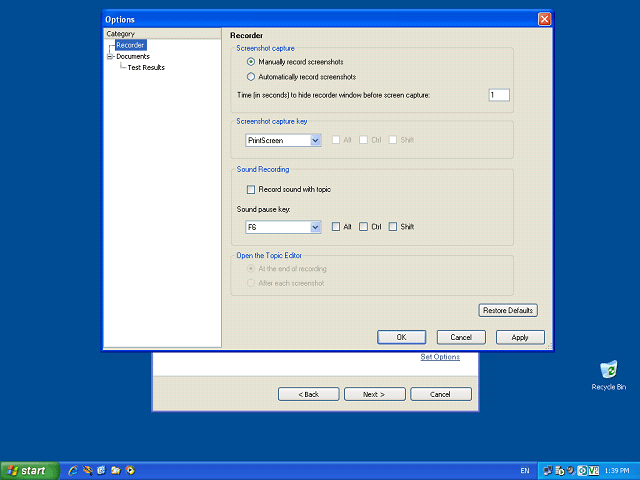 Screen image of this step