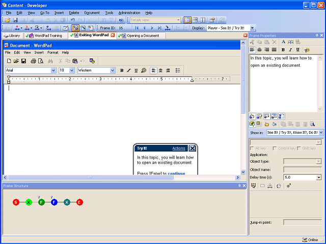 Screen image of this step