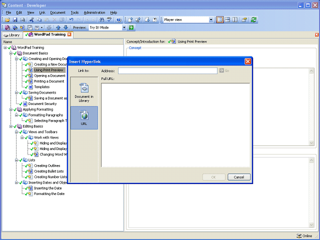 Screen image of this step