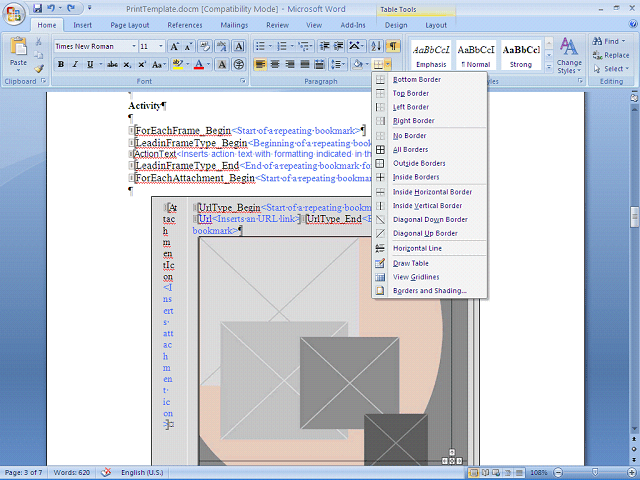 Screen image of this step
