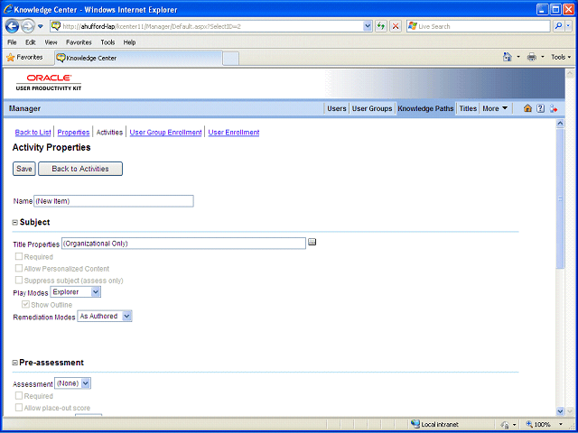Screen image of this step