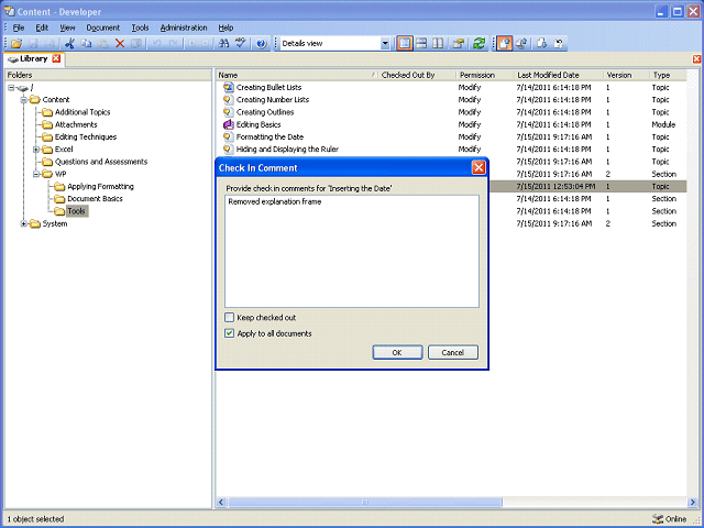 Screen image of this step