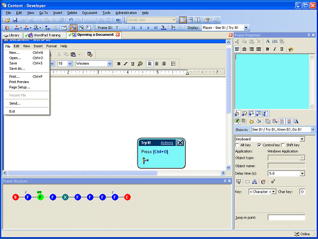 Screen image of this step