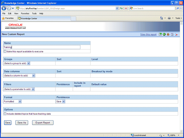 Screen image of this step