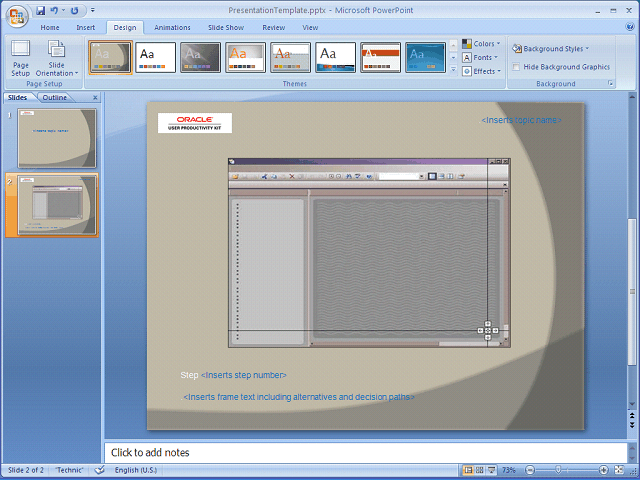 Screen image of this step