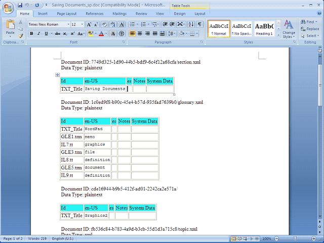 Screen image of this step