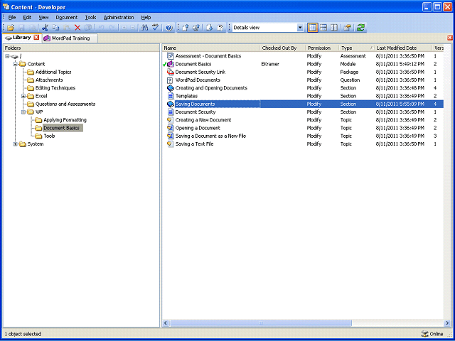 Screen image of this step