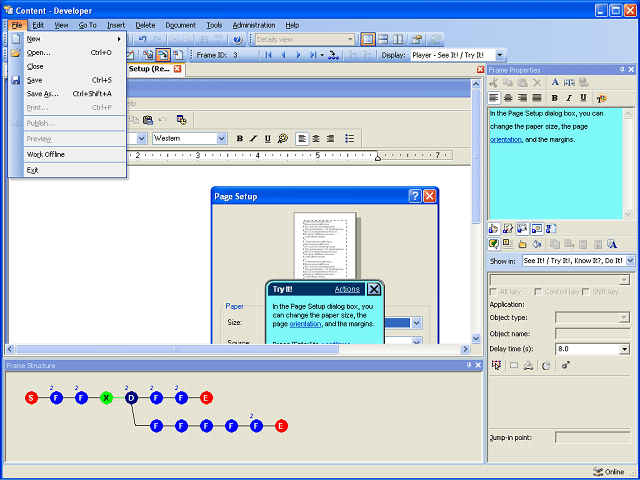 Screen image of this step