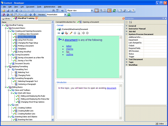 Screen image of this step