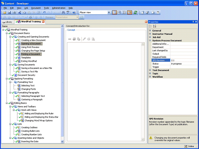 Screen image of this step