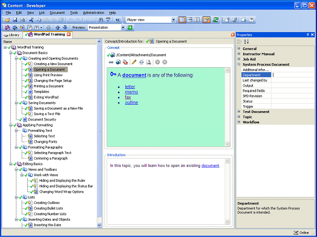 Screen image of this step