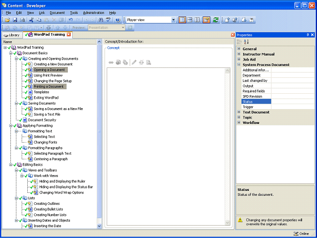 Screen image of this step