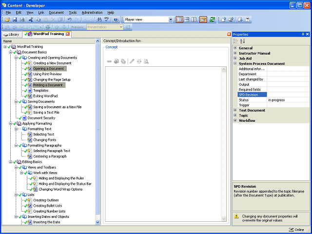 Screen image of this step