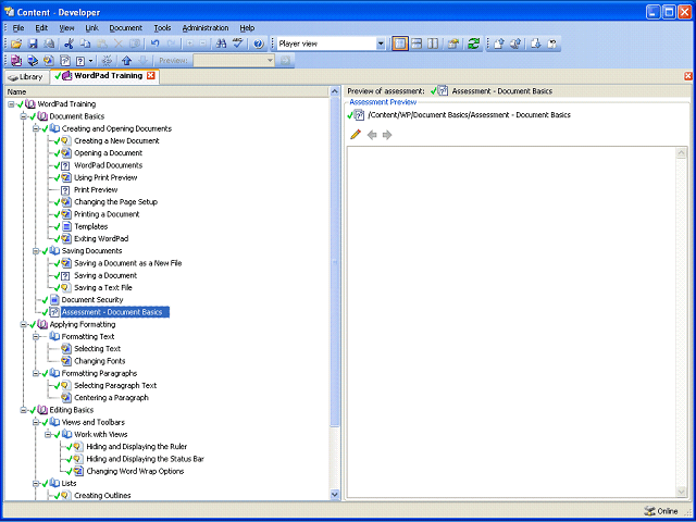 Screen image of this step