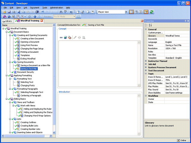 Screen image of this step