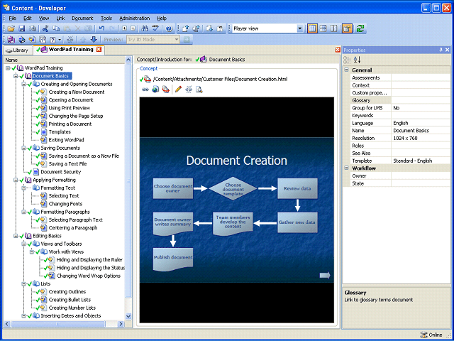 Screen image of this step