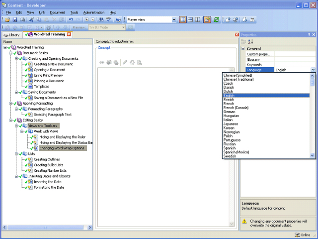Screen image of this step