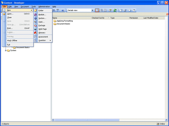 Screen image of this step