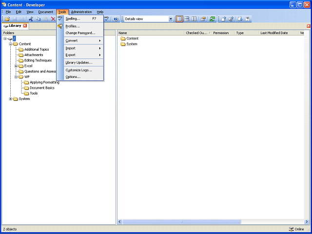Screen image of this step