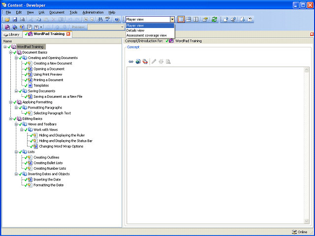 Screen image of this step