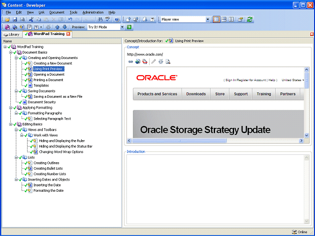 Screen image of this step