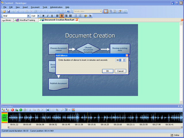 Screen image of this step