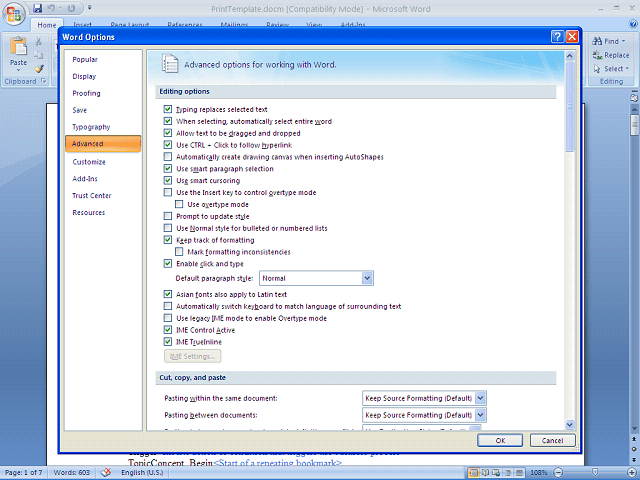 Screen image of this step
