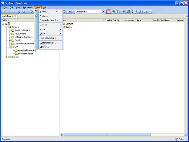 Screen image of this step