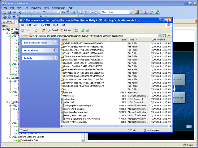 Screen image of this step