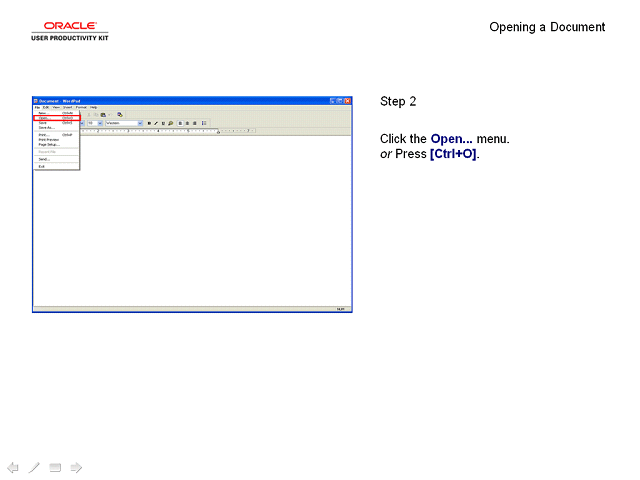 Screen image of this step