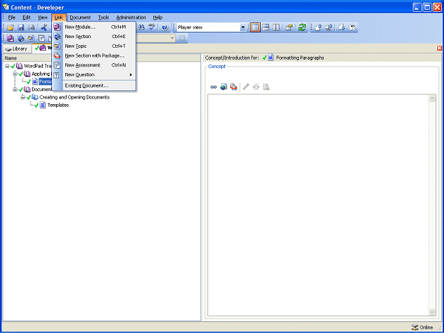 Screen image of this step