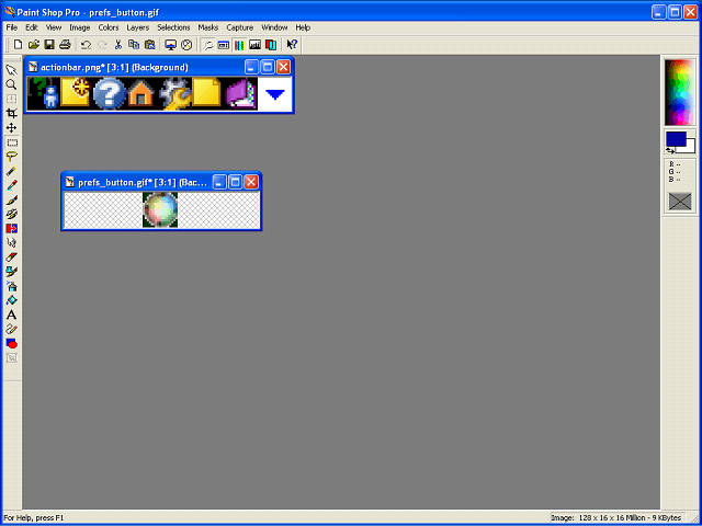 Screen image of this step