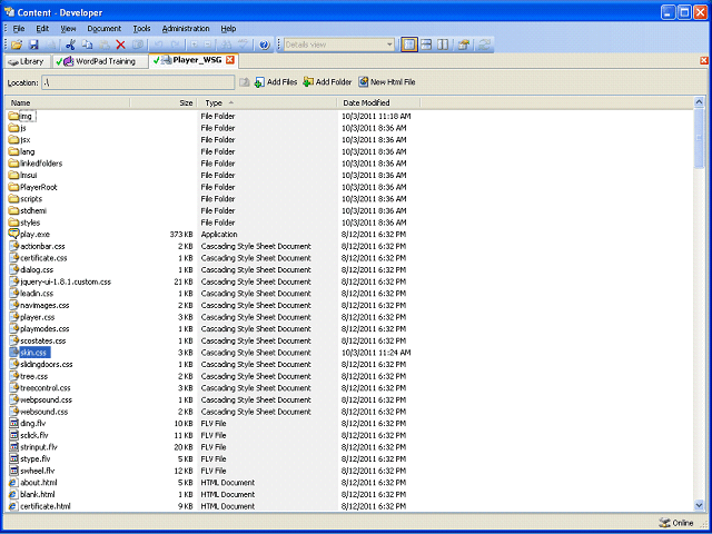 Screen image of this step